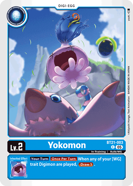 Yokomon BT21-003