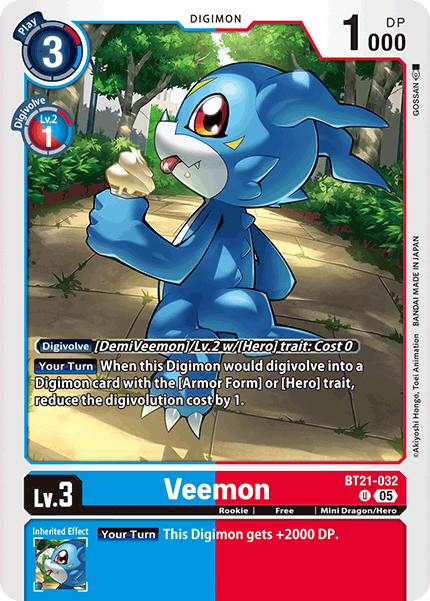 Veemon BT21-032