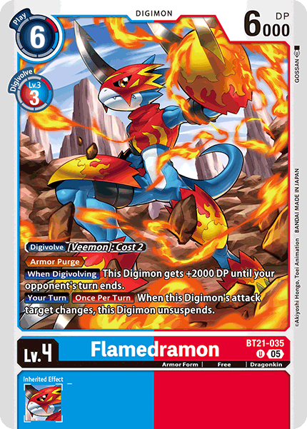 Flamedramon BT21-035
