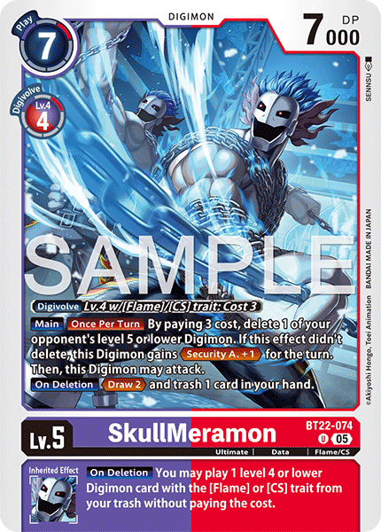 SkullMeramon BT22-074