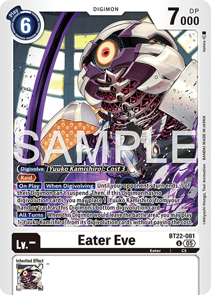 Eater Eve BT22-081