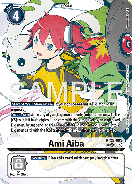 Ami Aiba BT22-093 (Alternate Art)2