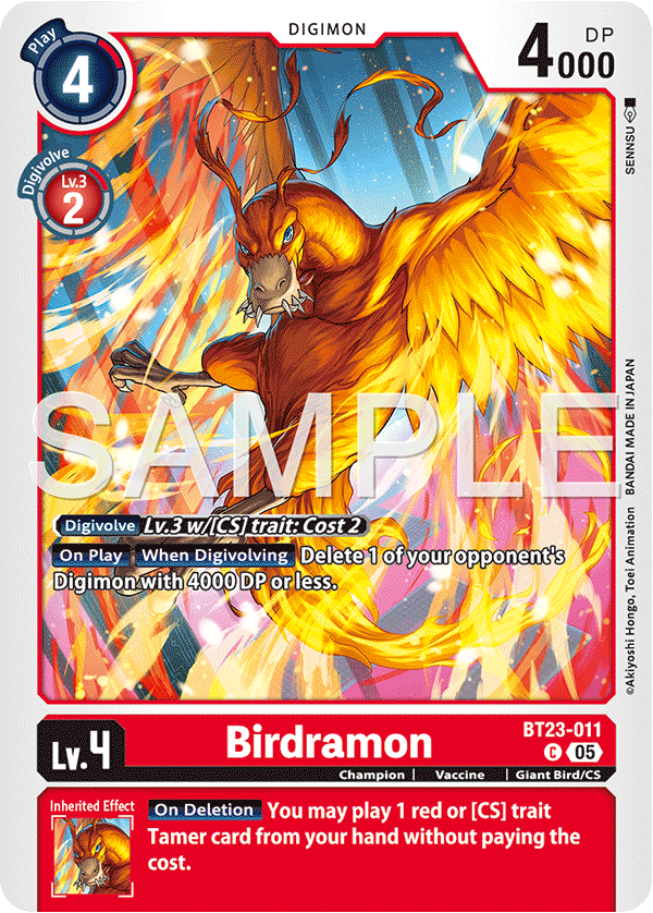 Birdramon BT23-011