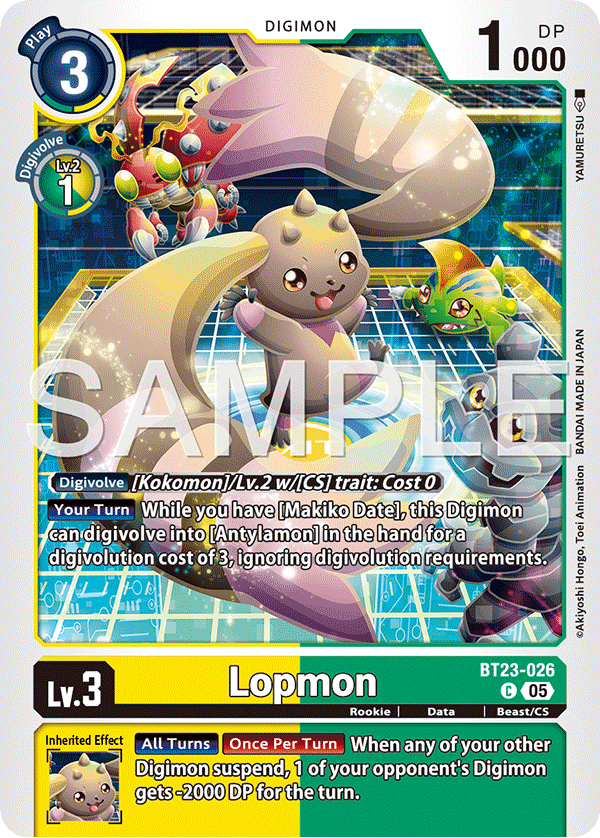 Lopmon BT23-026