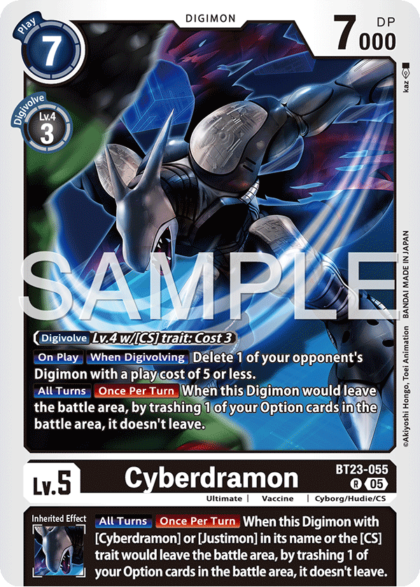 Cyberdramon BT23-055