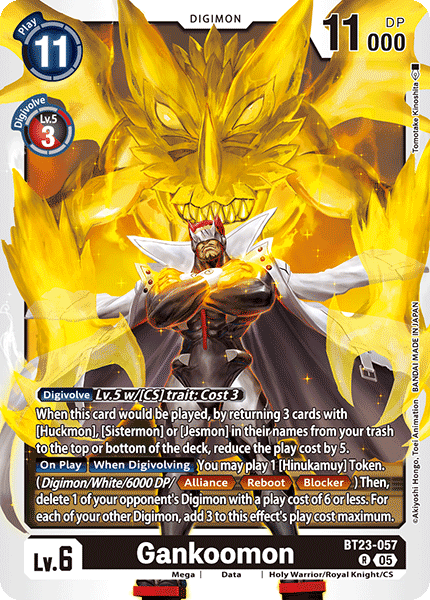 Gankoomon BT23-057