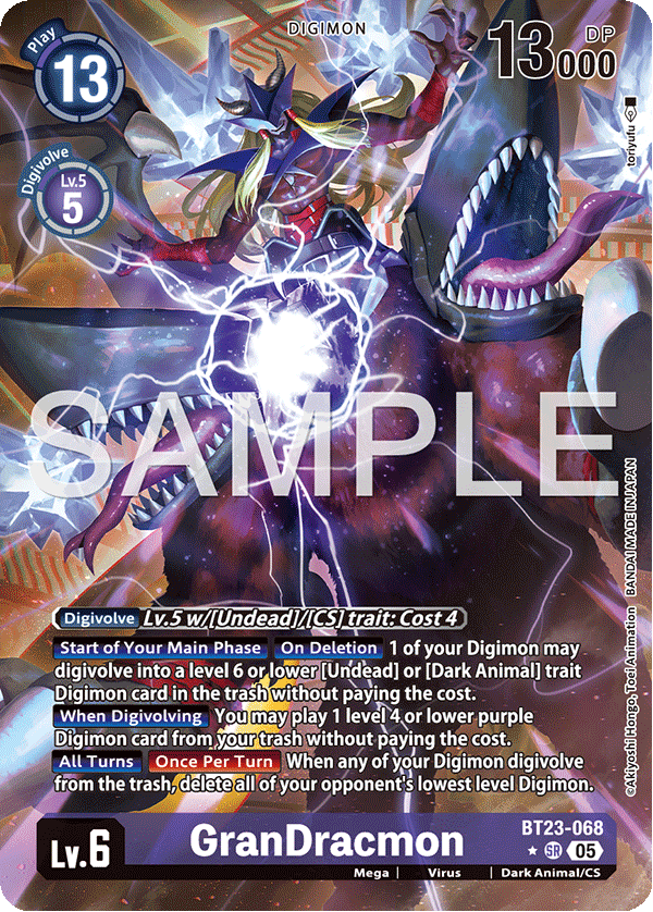 GranDracomon BT23-068 (Alternate Art)