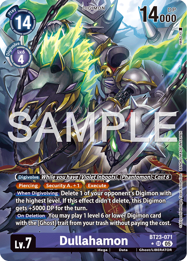 Dullahamon BT23-071 (Alternate Art)