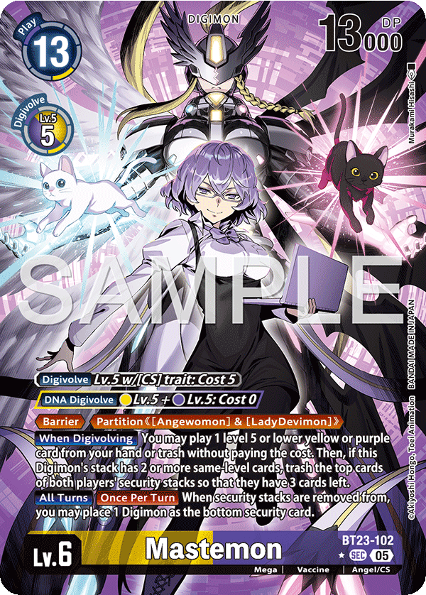 Mastemon BT23-102 (Alternate Art)