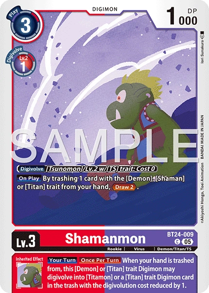 Shamanmon BT24-009