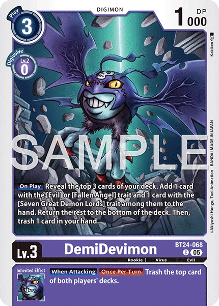 DemiDevimon BT24-068