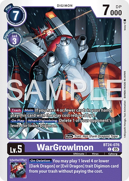 WarGrowlmon BT24-076
