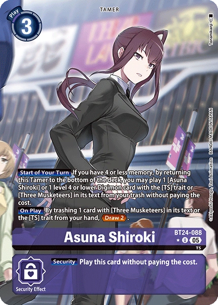 Asuna Shiroki BT24-088 (Alternate Art)