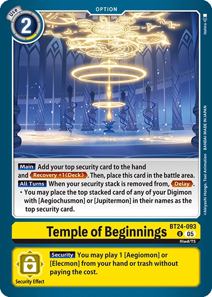 Temple of Beginnings BT24-093