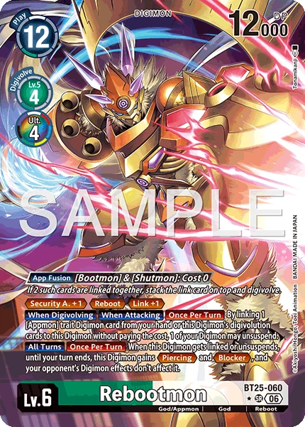 Rebootmon BT25-060 (Alternate Art)