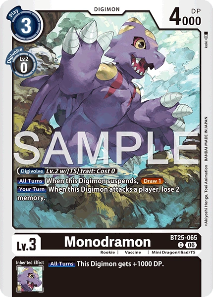 Monodramon BT25-065