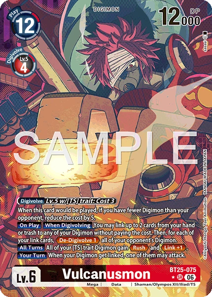 Vulcanusmon BT25-075 (Alternate Art)