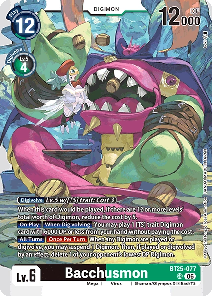 Bacchusmon BT25-077