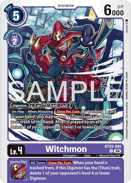 Witchmon BT25-080