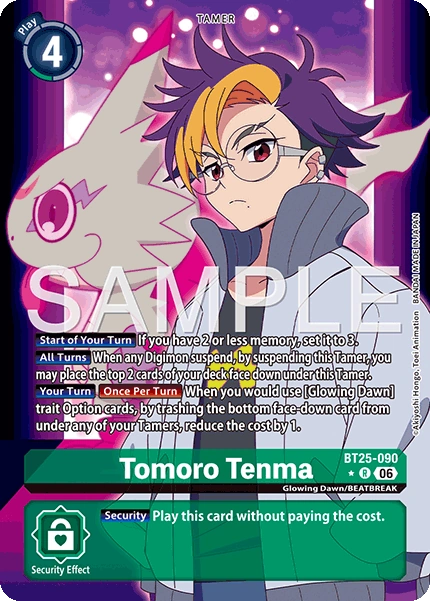 Tomoro Tenma BT25-090 (Alternate Art)