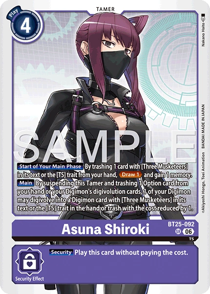 Asuna Shiroki BT25-092