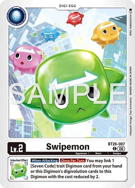 Swipemon BT26-007
