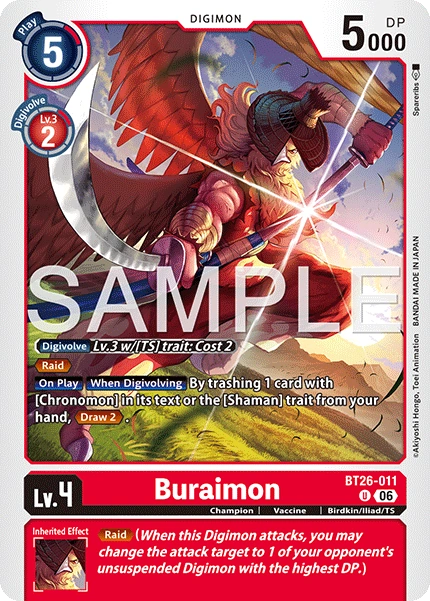 Buraimon BT26-011