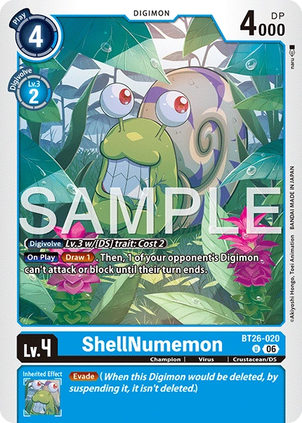 ShellNumemon BT26-020