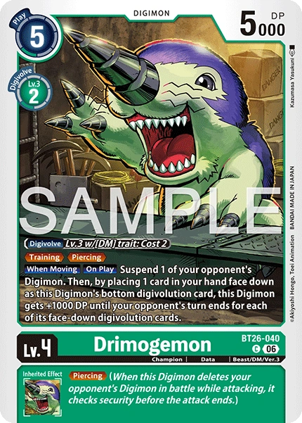 Drimogemon BT26-040