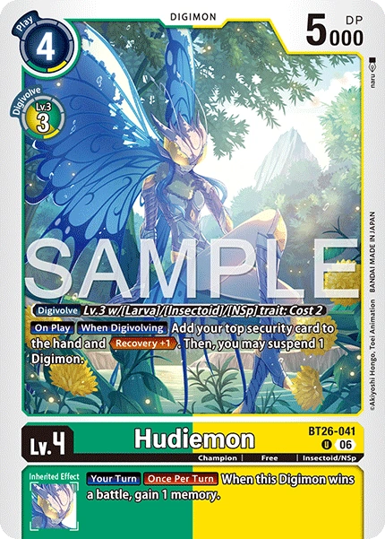 Hudiemon BT26-041