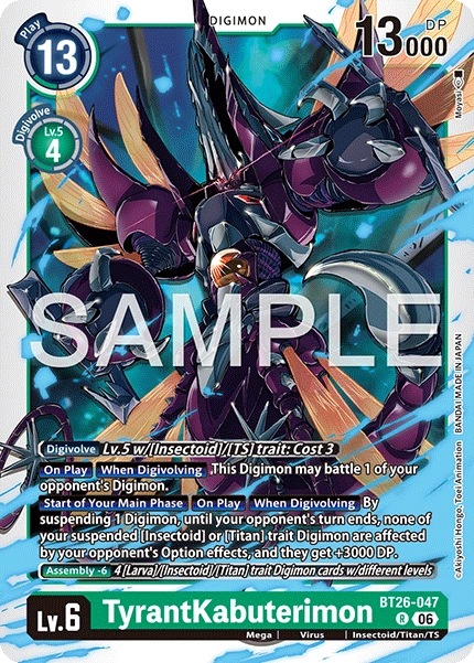 TyrantKabuterimon BT26-047