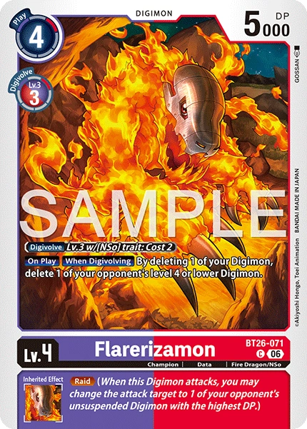 Flareizamon BT26-071