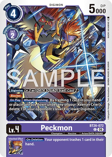 Peckmon BT26-072