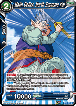 Majin Defier, North Supreme Kai BT3-041