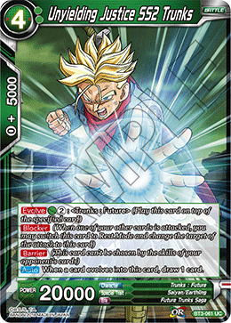 Unyielding Justice SS2 Trunks BT3-061