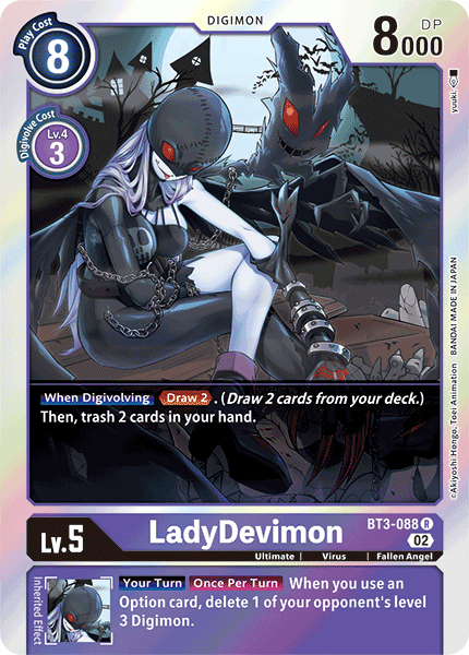 LadyDevimon BT3-088-RB1