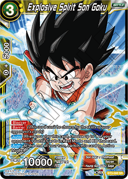 Explosive Spirit Son Goku BT3-088