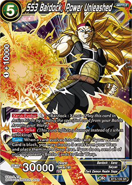 SS3 Bardock, Power Unleashed BT3-109