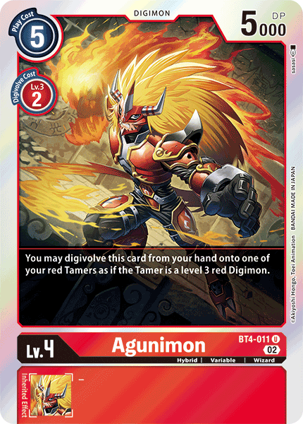 Agunimon BT4-011-RB1