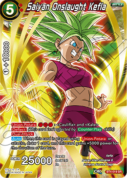 Saiyan Onslaught Kefla BT4-019