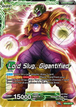 Lord Slug // Lord Slug, Gigantified BT4-047