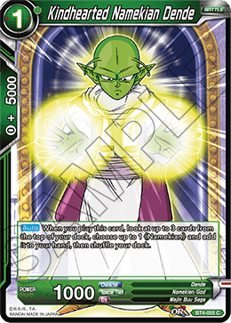 Kindhearted Namekian Dende BT4-055