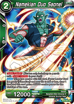 Namekian Duo Saonel BT4-057