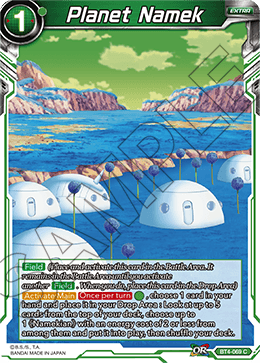 Planet Namek BT4-069