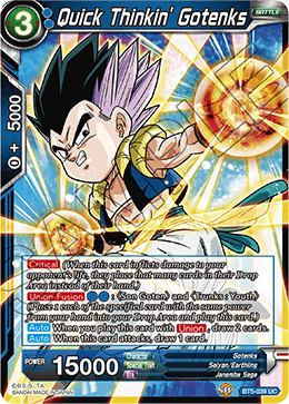 Quick Thinkin' Gotenks BT5-039