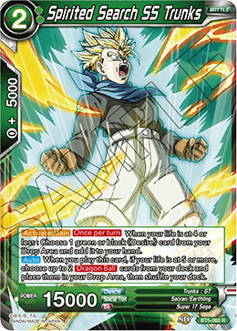 Spirited Search SS Trunks BT5-060