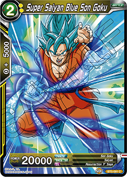 Super Saiyan Blue Son Goku BT5-081
