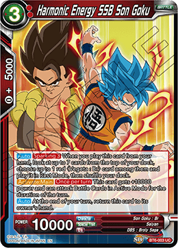 Harmonic Energy SSB Son Goku BT6-003