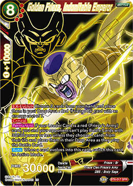 Golden Frieza, Indomitable Emperor BT6-017 (Special Rare)