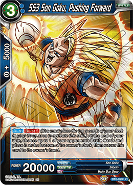 SS3 Son Goku, Pushing Forward BT6-029